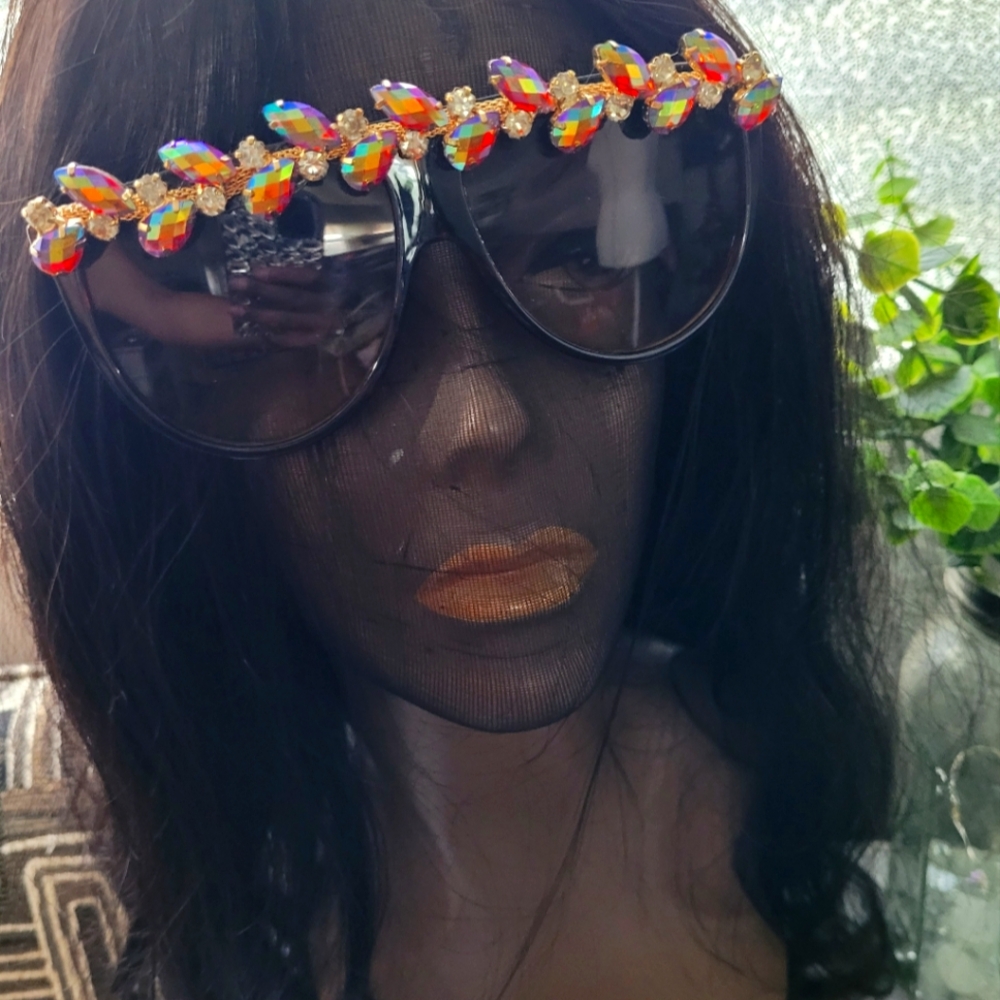 Colorful Jeweled Sunglasses